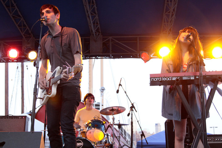 The Pains of Being Pure at Heart  at the Seaport Music Festival
