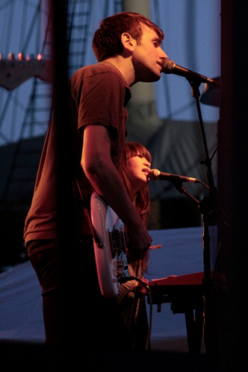 The Pains of Being Pure at Heart at the Seaport Music Festival