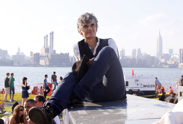 Amedeo Pace of Blonde Redhead at Jelly NYC, Williamsburg, Brookl