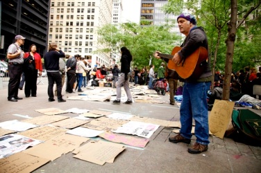 Occupy Wall Street, 3 October 2011, NYC